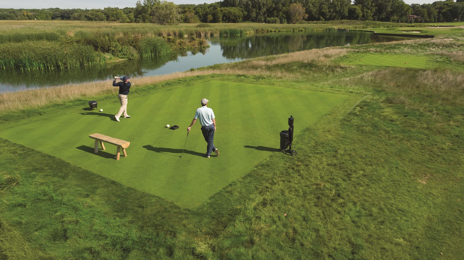 Tee Products With Golfers