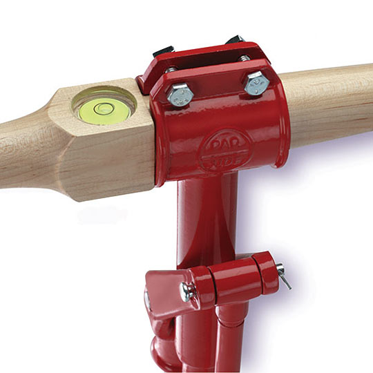 Hole Cutter Handle with Built-in Bubble Level